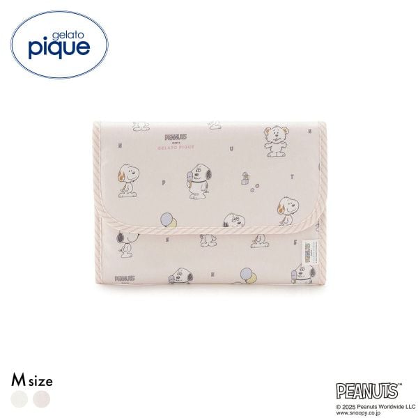 ジェラートピケ キッズアンドベイビー gelato pique PEANUTS PUPPIES トイボックス柄母子手帳ケースM ジェラピケ スヌーピー
