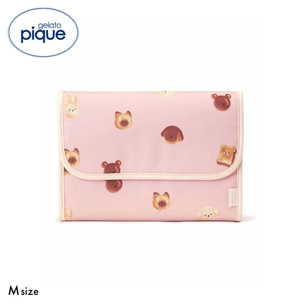 ジェラートピケ 抗菌防臭 アニマルブレッド母子手帳ケースM ジェラピケ gelato pique