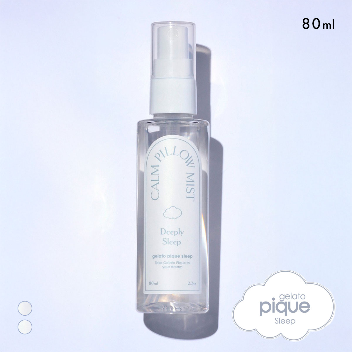 ジェラートピケ スリープ ピローミスト gelato pique Sleep ジェラピケ(OW-オフホワイト-80ml)