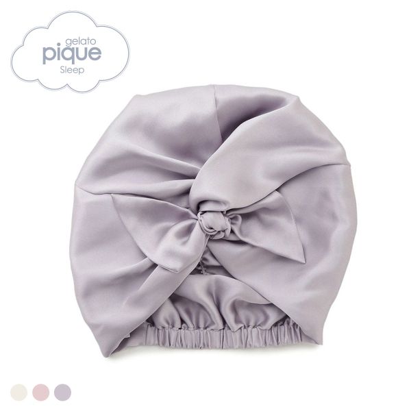 ジェラートピケ gelato pique 【Sleep】シルクナイトキャップ ジェラピケ