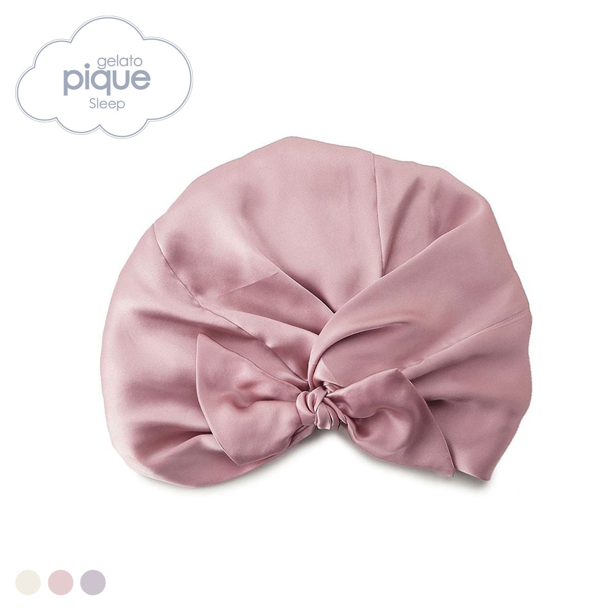 ジェラートピケ gelato pique 【Sleep】シルクナイトキャップ ジェラピケ