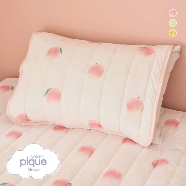 ジェラートピケ スリープ 接触冷感フルーツ柄ピローパッド ジェラピケ gelato pique Sleep