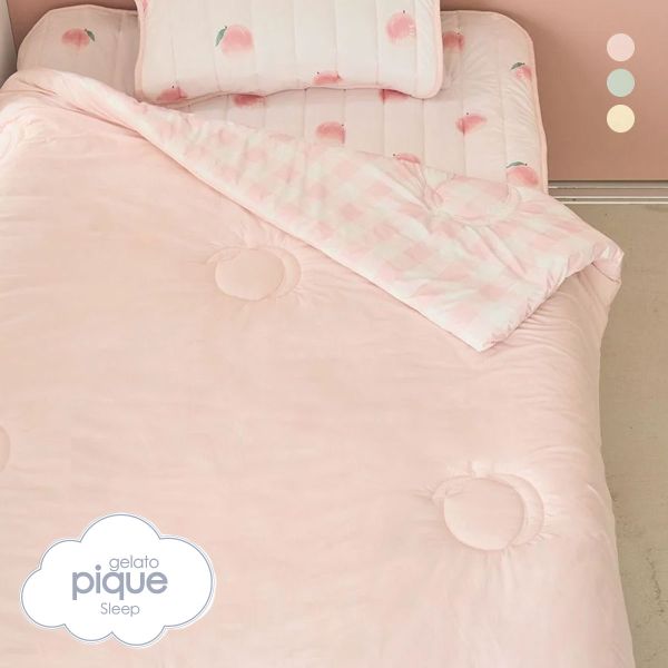 30%OFF ジェラートピケ スリープ 接触冷感フルーツ柄リバーシブルキルトケット ジェラピケ gelato pique Sleep 30%OFF ジェラートピケ スリープ 接触冷感フルーツ柄リバーシブルキルトケット ジェラピケ gelato pique Sleep