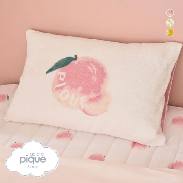 ジェラートピケ スリープ スムーズィー フルーツジャガード ピローケース ジェラピケ gelato pique Sleep