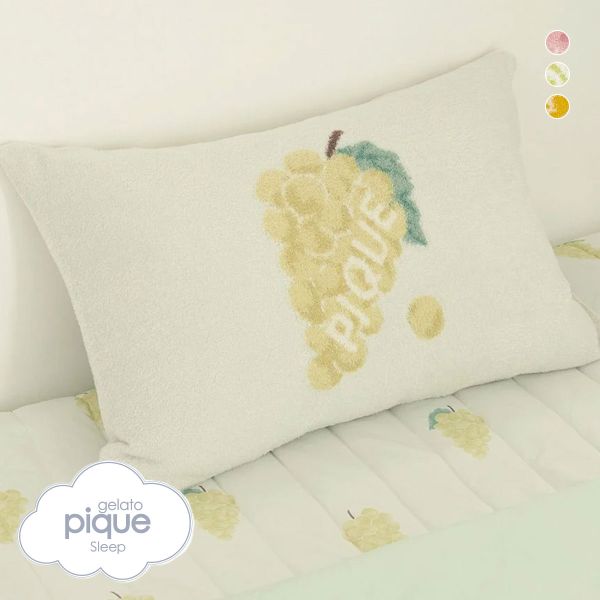 ジェラートピケ スリープ スムーズィー フルーツジャガード ピローケース ジェラピケ gelato pique Sleep