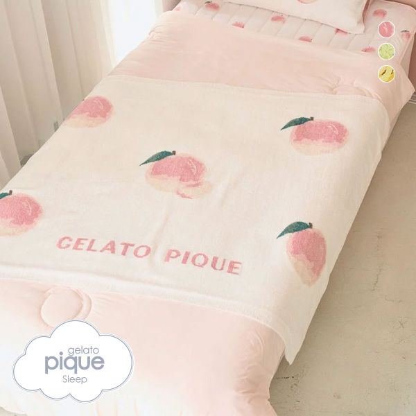 ジェラートピケ スリープ スムーズィー スムーズィー フルーツジャガード ハーフケット ジェラピケ gelato pique Sleep