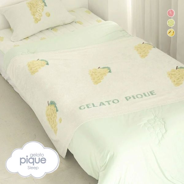 ジェラートピケ スリープ スムーズィー スムーズィー フルーツジャガード ハーフケット ジェラピケ gelato pique Sleep