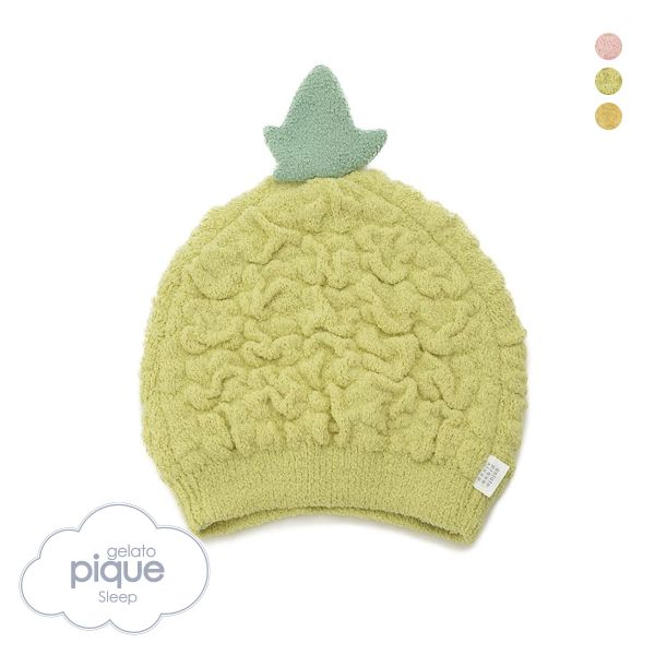 ジェラートピケ スリープ フルーツモチーフ吸水キャップ ジェラピケ gelato pique Sleep