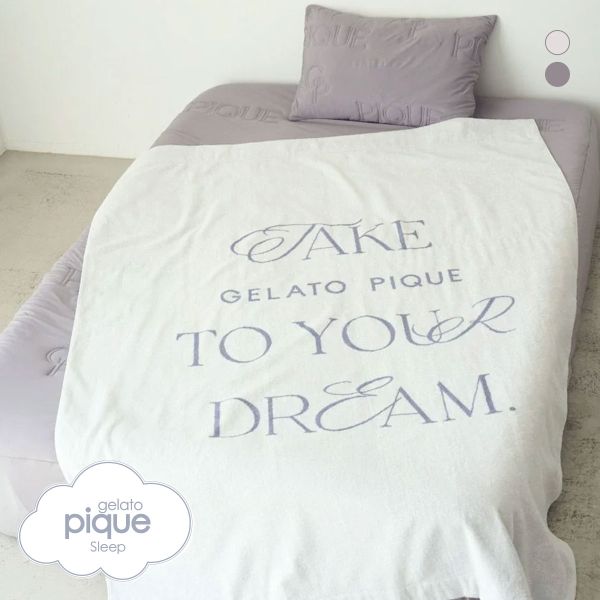 ジェラートピケ スリープ ロゴデザイン 今治タオルケット ジェラピケ gelato pique Sleep