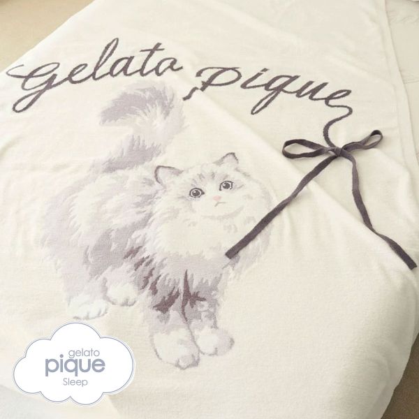 ジェラートピケ スリープ CATジャガードマルチカバー ジェラピケ gelato pique Sleep