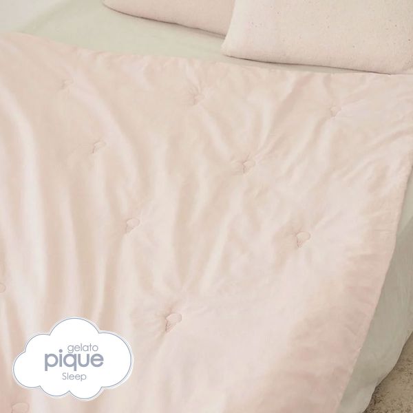 ジェラートピケ スリープ ミニアイス柄 水洗いキルトケット ジェラピケ gelato pique Sleep