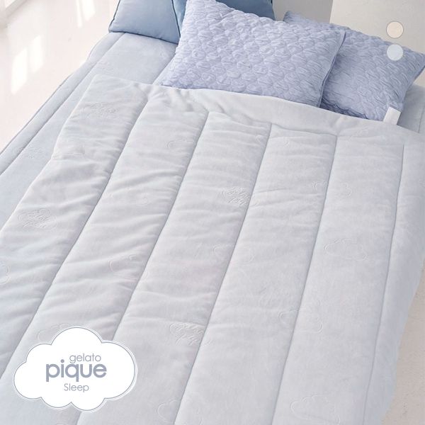 ジェラートピケ スリープ エンボス雲柄 キルトケット ジェラピケ gelato pique Sleep