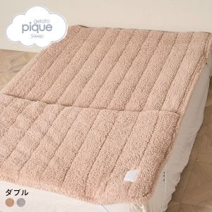 ジェラートピケ スリープ 足入れ敷きパッド(ダブル) ジェラピケ gelato pique Sleep