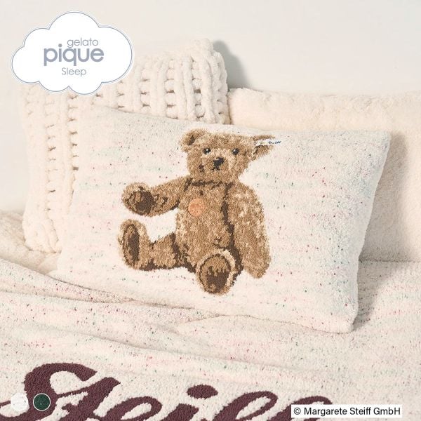 ジェラートピケ スリープ Steiff ジャガードピローケース ジェラピケ gelato pique Sleep シュタイフ