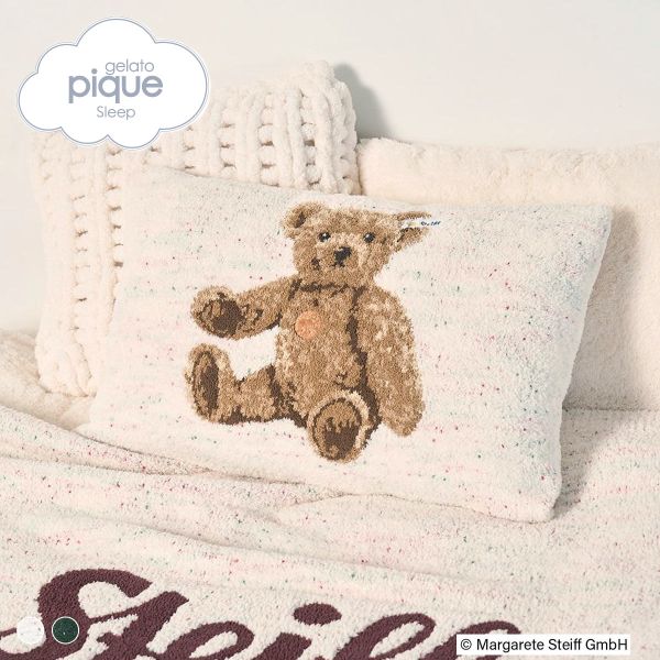 ジェラートピケ スリープ Steiff ジャガードピローケース ジェラピケ gelato pique Sleep シュタイフ