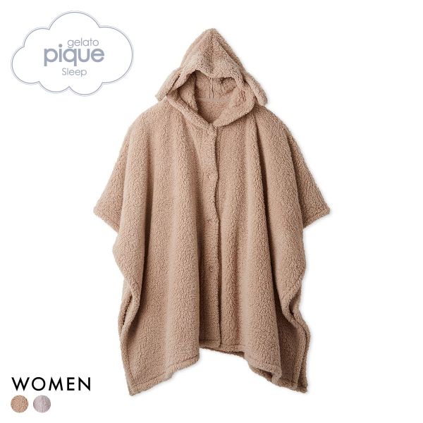 ジェラートピケ スリープ レディース DOG/CAT 着る毛布 ジェラピケ パジャマ ルームウェア gelato pique Sleep
