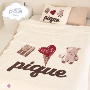 ジェラートピケ スリープ Valentine ジャガードマルチカバー ジェラピケ gelato pique SLEEP バレンタイン