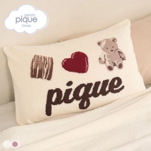 ジェラートピケ スリープ Valentine ジャガードピローケース ジェラピケ gelato pique SLEEP バレンタイン