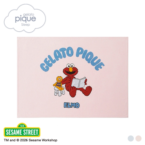 ジェラートピケ スリープ SESAME STREET エアリーモコジャガードハーフケット セサミストリート ジェラピケ gelato pique Sleep