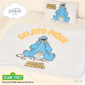 ジェラートピケ スリープ SESAME STREET エアリーモコジャガードハーフケット セサミストリート ジェラピケ gelato pique Sleep