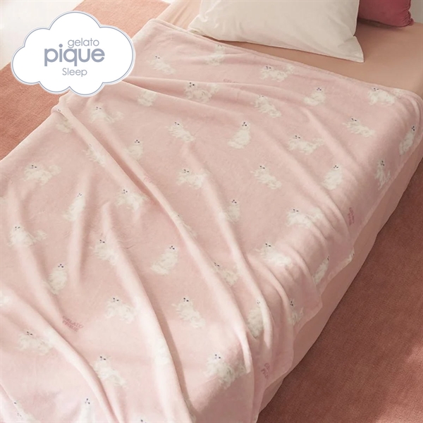 ジェラートピケ スリープ CAT柄コットン毛布 ジェラピケ gelato pique Sleep