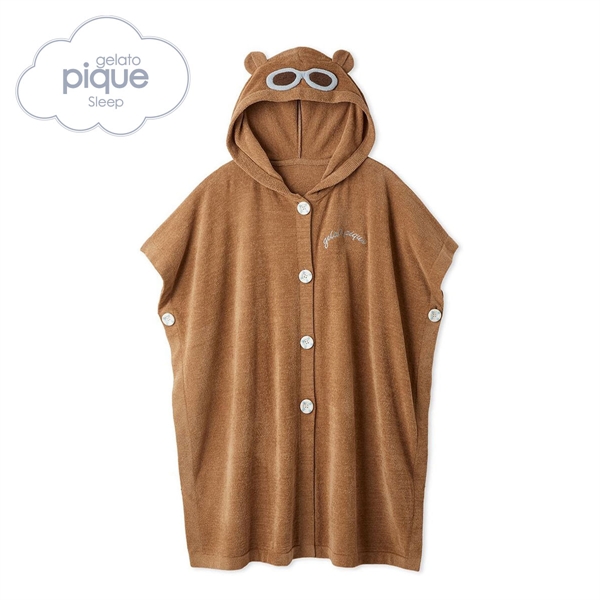 ジェラートピケ スリープ サマーベアバスポンチョ ジェラピケ gelato pique Sleep