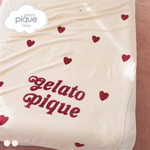 ジェラートピケ スリープ ハートロゴジャガード マルチカバー ジェラピケ gelato pique Sleep