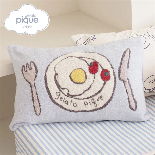 ジェラートピケ スリープ モーニングモチーフ ジャガードピローケース ジェラピケ gelato pique Sleep