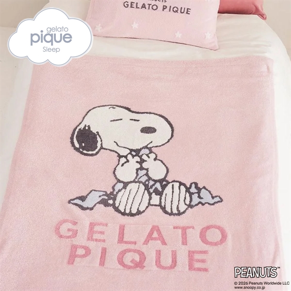 ジェラートピケ PEANUTS スリープ スムーズィージャガードハーフケット gelato pique Sleep