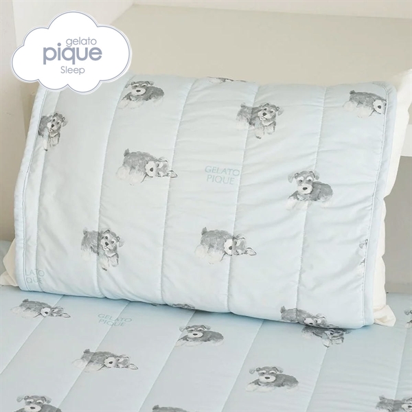 ジェラートピケ スリープ 接触冷感 DOG柄ピローパッド ジェラピケ gelato pique Sleep