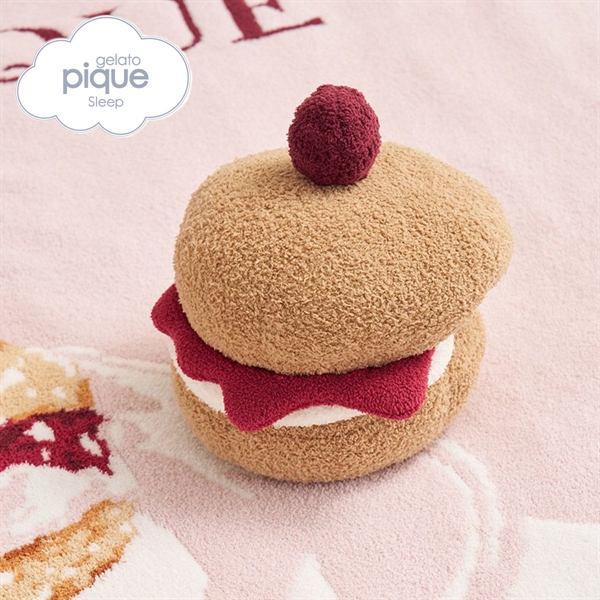 ジェラートピケ スリープ ラズベリースコーンサンドお昼寝クッション ジェラピケ gelato pique Sleep