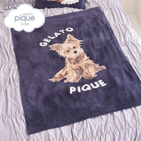 ジェラートピケ スリープ ヨークシャーテリアジャガードハーフケット ジェラピケ gelato pique Sleep