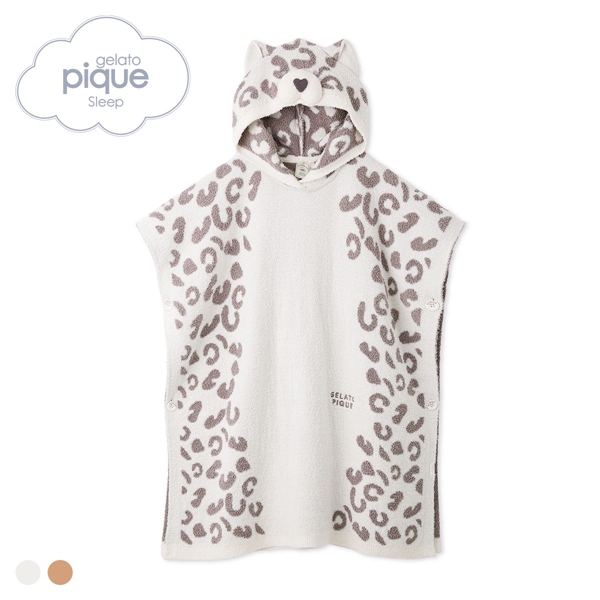 ジェラートピケ スリープ 旭山動物園 アニマルポンチョ バスポンチョ ジェラピケ gelato pique Sleep