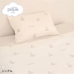 ジェラートピケ スリープ IFMC. 総柄プリント寝具2点セット(シングル) ジェラピケ gelato pique Sleep