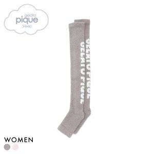 ジェラートピケ スリープ レディース トラベルグッズ ロゴジャガード着圧ソックス ジェラピケ gelato pique Sleep