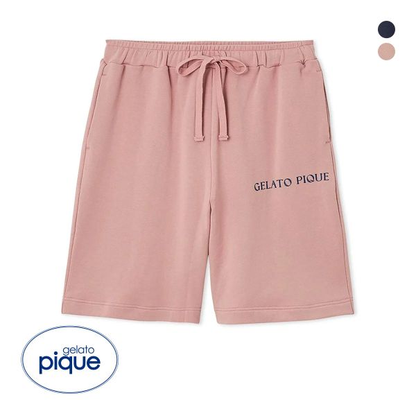 ジェラートピケ ユニセックス 裏毛ハーフパンツ ジェラピケ ルームウェア gelato pique UNISEX