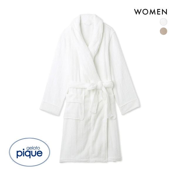 ジェラートピケ gelato pique UNISEX タオルローブ ジェラピケ パジャマ ルームウェア バスローブ