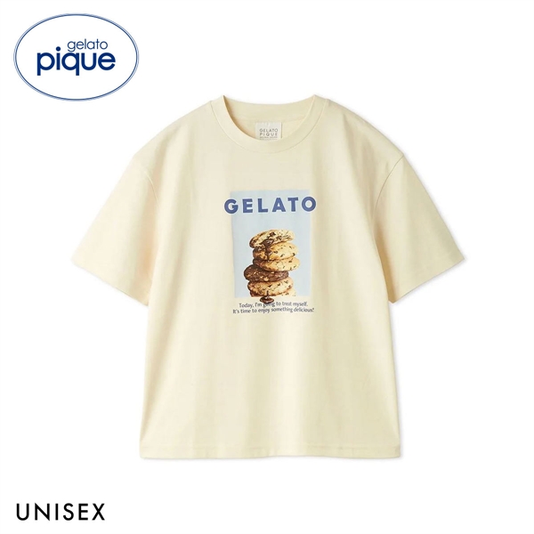 ジェラートピケ ユニセックス 接触冷感 HIGH CALORIEワンポイントTシャツ ジェラピケ UNISEX パジャマ ルームウェア gelato pique