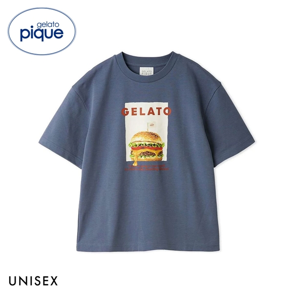 ジェラートピケ ユニセックス 接触冷感 HIGH CALORIEワンポイントTシャツ ジェラピケ UNISEX パジャマ ルームウェア gelato pique