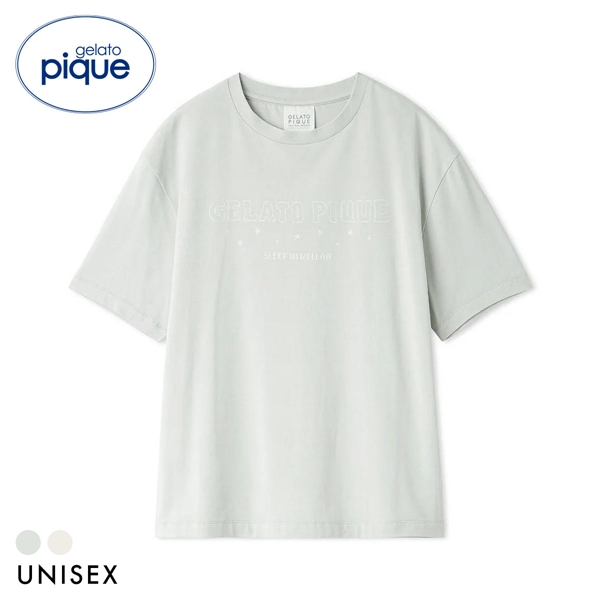 ジェラートピケ ユニセックス UNISEX カレッジロゴTシャツ ジェラピケ パジャマ ルームウェア gelato pique
