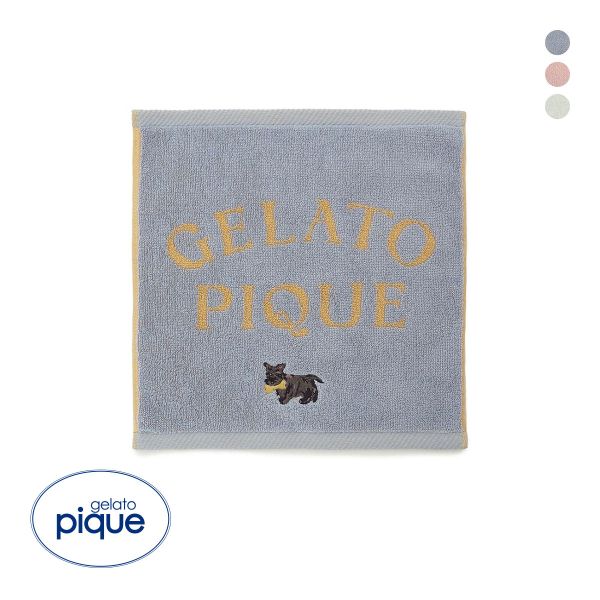 ジェラートピケ ユニセックス SUMMER DOG ハンドタオル ジェラピケ gelato pique UNISEX