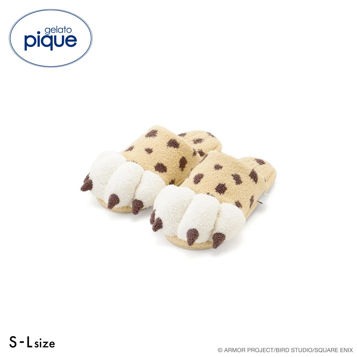 ジェラートピケ ユニセックス ドラゴンクエスト ルームシューズ ジェラピケ gelato pique UNISEX DRAGON QUEST(BE-ベージュ-S-M)