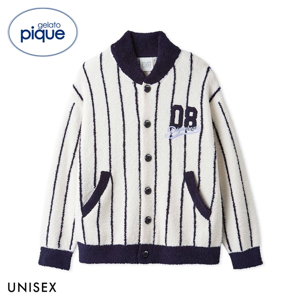 ジェラートピケ UNISEX ベビモコスポーティジャガードブルゾン ジェラピケ パジャマ ルームウェア gelato pique ユニセックス
