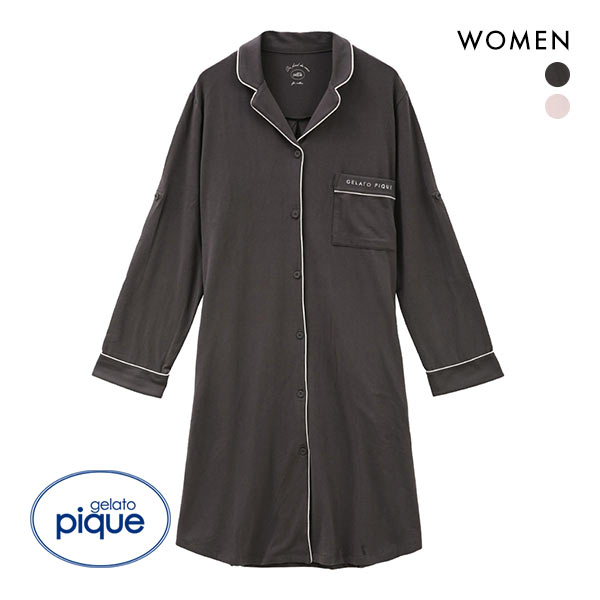 ジェラートピケ gelato pique レディース マタニティシャツワンピース ジェラピケ パジャマ ルームウェア