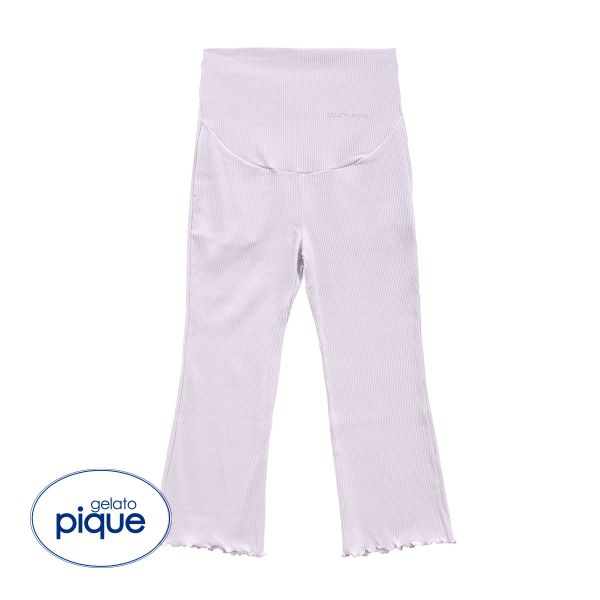ジェラートピケ gelato pique レディース マタニティリブロングパンツ ジェラピケ パジャマ ルームウェア