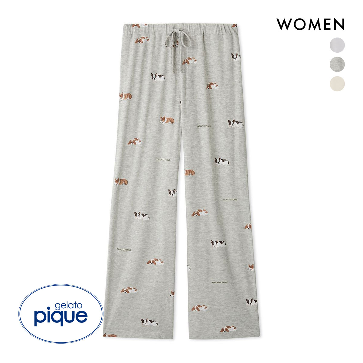 新品　未使用　gelato pique ダルメシアン柄　キャミソール　パンツ セール】CAT柄ショートパンツ（ルームウェア/パジャマ）｜gelato