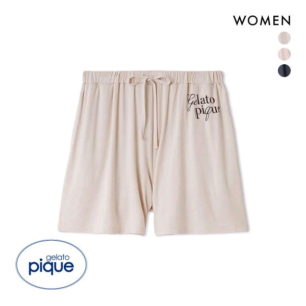 20%OFF ジェラートピケ レディース レーヨンロゴショートパンツ ジェラピケ パジャマ ルームウェア gelato pique 20%OFF ジェラートピケ レディース レーヨンロゴショートパンツ ジェラピケ パジャマ ルームウェア gelato pique