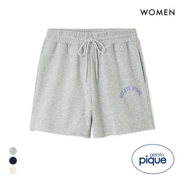 ジェラートピケ レディース スポーティーベア裏毛ショートパンツ ジェラピケ パジャマ ルームウェア gelato pique