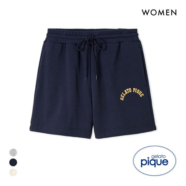 ジェラートピケ レディース スポーティーベア裏毛ショートパンツ ジェラピケ パジャマ ルームウェア gelato pique