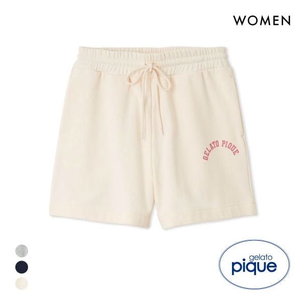 ジェラートピケ レディース スポーティーベア裏毛ショートパンツ ジェラピケ パジャマ ルームウェア gelato pique